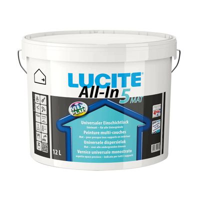 Lucite® All-In 5 matt Inhalt:12 Liter