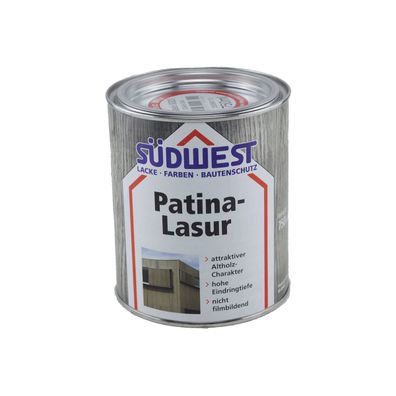 Südwest Patina-Lasur Effekt-Holzlasur Inhalt:0,75 Liter Farbton: Gold