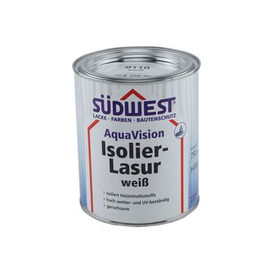 Südwest AquaVision Isolier-Lasur Inhalt:0,75 Liter