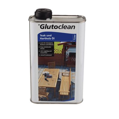 Glutoclean Teak und Hartholz Öl Holzschutzöl