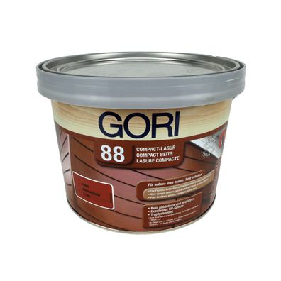 Gori 88 Compact-lasur Inhalt:2,5 Liter Farbton:7809 Mahagoni