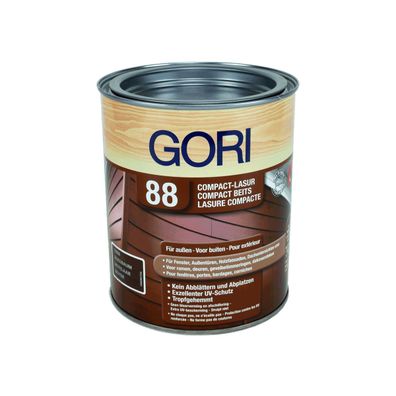 Gori 88 Compact-lasur Inhalt:0,75 Liter Farbton:7808 Nussbaum