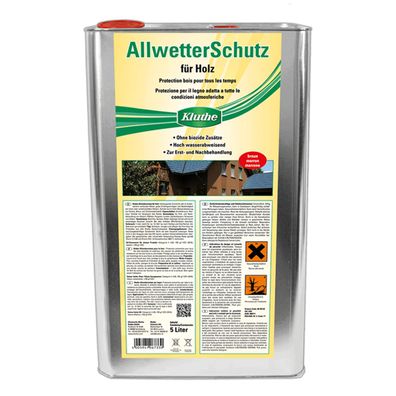 Kluthe AllwetterSchutz Holzlasur Inhalt:2,5 Liter
