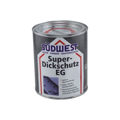 Südwest Super-Dickschutz EG Inhalt:0,75 Liter Farbton: DB 701 - Grau