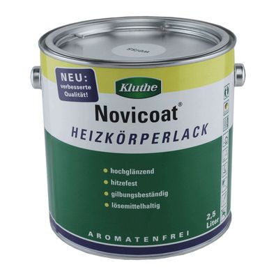 Kluthe Novicoat® Heizkörperlack hochglänzend Inhalt:2,5 Liter
