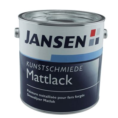 Jansen Kunstschmiede-Mattlack mit Rostschutz Inhalt:2,5 Liter