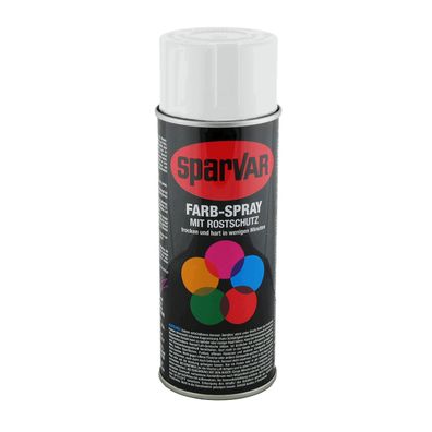 Sparvar Farb-Spray mit Rostschutz Farbe: RAL 9010 - Reinweiss