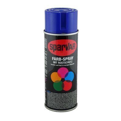Sparvar Farb-Spray mit Rostschutz Farbe: RAL 5002 - Ultramarinblau
