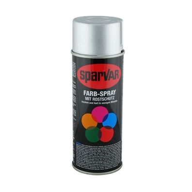Sparvar Farb-Spray mit Rostschutz Farbe: RAL 9006 - Weißaluminium