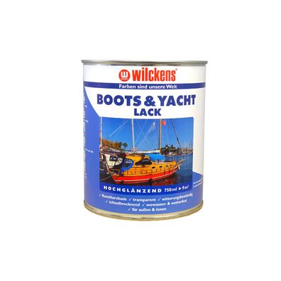 Wilckens Boots- und Yachtlack Klarlack Inhalt:0,75 Liter