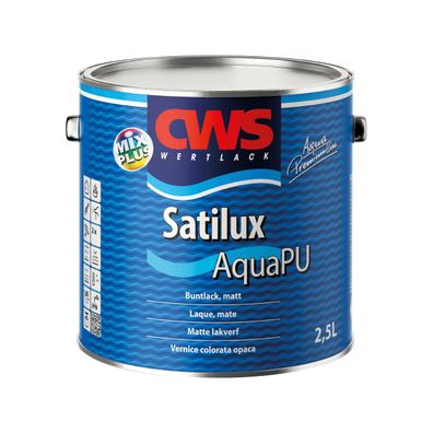 CWS Wertlack®Satilux Aqua PU Inhalt:2,5 Liter