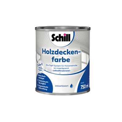 Schill Holzdeckenfarbe Inhalt:0,75 Liter
