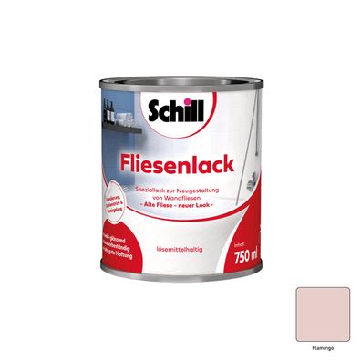 Schill Fliesenlack Inhalt:0,75 Liter Farbton: Flamingo