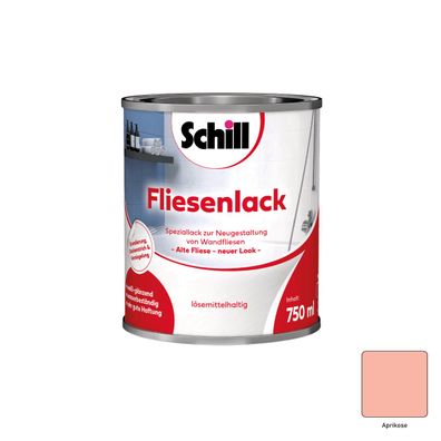 Schill Fliesenlack Inhalt:0,75 Liter Farbton: Aprikose
