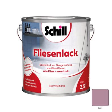 Schill Fliesenlack Inhalt:2,5 Liter Farbton: Blaugrau