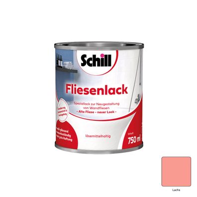 Schill Fliesenlack Inhalt:0,75 Liter Farbton: Lachs