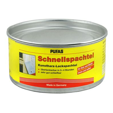 Pufas Schnellspachtel Kunstharz-Lackspachtelmasse Inhalt:400 g