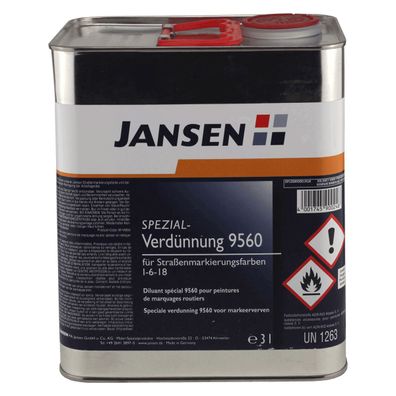Jansen Straßen-Markierungsfarbe Inhalt:0,75 Liter Farbton: Gelb