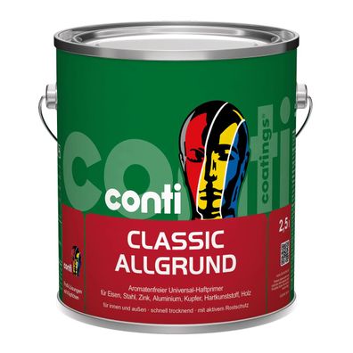 Conti® Classic Allgrund Universal-Grundierung Inhalt:0,75 Liter Farbton: Grau