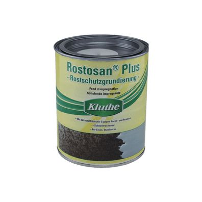 Kluthe Rostosan® Plus Grundierung 0,75 Liter Farbton: Grau