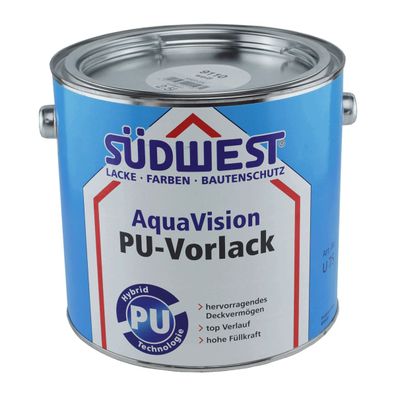 Südwest AquaVision PU-Vorlack matt Inhalt:2,5 Liter