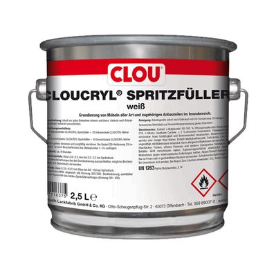 Clou® Cloucryl Spritzfüller Inhalt:0,75L