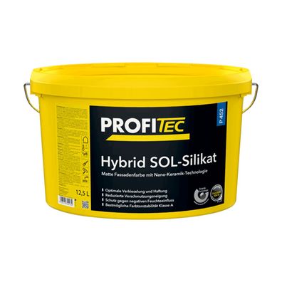 ProfiTec Hybrid SOL-Silikat P 452 Hybrid-Fassadenfarbe Inhalt:12,5 Liter