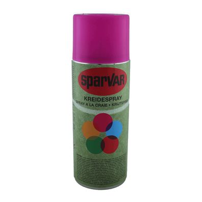 Sparvar Markierspray Kreidespray Leuchtfarben Farbe: Leuchtpink