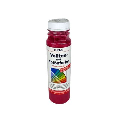 Pufas Vollton- und Abtönfarbe Inhalt:250 ml Farbton:516 weinrot