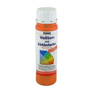 Pufas Vollton- und Abtönfarbe Inhalt:250 ml Farbton:502 orange