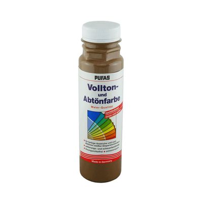 Pufas Vollton- und Abtönfarbe Inhalt:250 ml Farbton:554 erdbraun