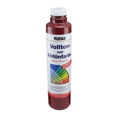 Pufas Vollton- und Abtönfarbe Inhalt:750 ml Farbton:507 oxidrot