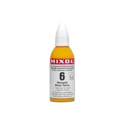 Mixol Innenfarben Abtönkonzentrat Inhalt:20 ml Farbton: Maisgelb