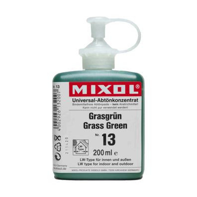 Mixol Abtönkonzentrat Inhalt:200 ml Farbton: Grasgrün