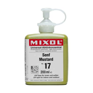 Mixol Abtönkonzentrat Inhalt:200 ml Farbton: Senf