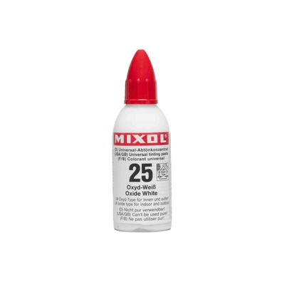 Mixol Oxyd Abtönkonzentrat Inhalt:20 ml Farbton: Oxyd-Weiß