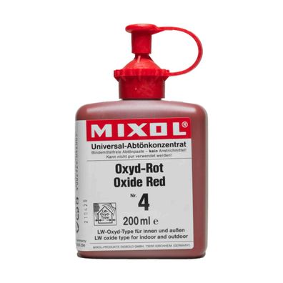 Mixol Oxyd Abtönkonzentrat Inhalt:200 ml Farbton: Oxyd-Rot