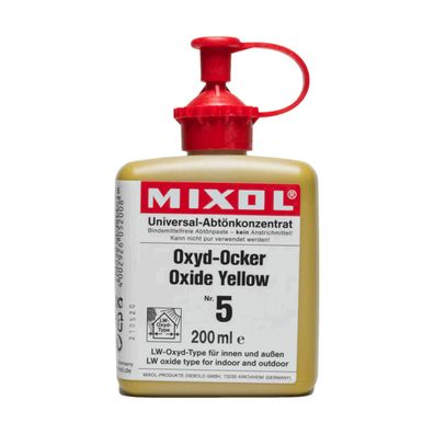 Mixol Oxyd Abtönkonzentrat Inhalt:200 ml Farbton: Oxyd-Ocker