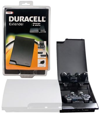 Duracell Box Dual Ladestation Ladegerät für PS3 Wireless Controller Docking