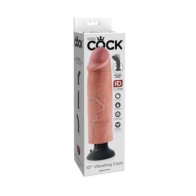 KING COCK 10" Vibrating Cock Terminator Sexspielzeug Penis Anal Sex Massage