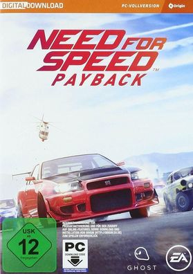 Need For Speed Payback (PC, 2017, Nur Origin Key Download Code) Keine DVD, No CD