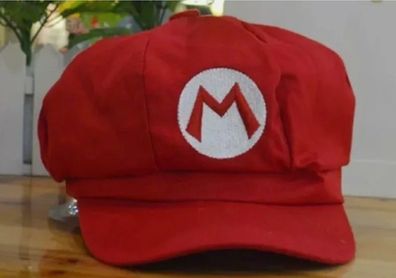 Super Mario Cap Kappe Gamer Fan Merchandise Cosplay Mütze