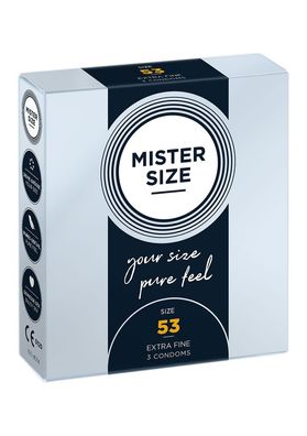 MISTER SIZE I SIZE 53 mm Kondome (3-er Set)