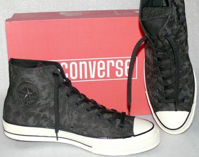 Converse 163230C Chuck 70 HI Almost Canvas Schuhe Sneaker Boots 45 49 Black Crem