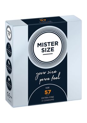 MISTER SIZE I SIZE 57 mm Kondome (3-er Set)