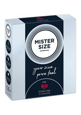 MISTER SIZE I SIZE 60 mm Kondome (3-er Set)