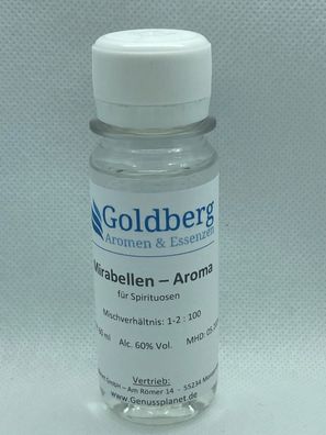 60 ml Mirabellen Aroma natürlich zur Geschmacksverbesserung von Spirituosen