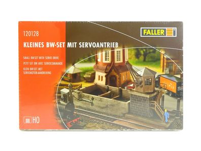 Modellbahn Betriebswerk Set m. Servoantrieb, Faller 120128 neu OVP