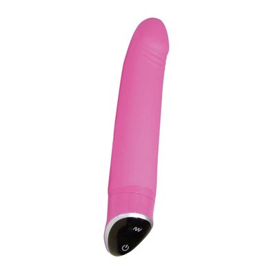 Silikon Vibrator leicht gebogen 7 Vibration Damen Orgasmus Sex-Spielzeug 22cm