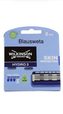 Wilkinson Hydro3 SKIN Protection Rasierklingen Wahlweise 8,16,24,32 Original OVP
